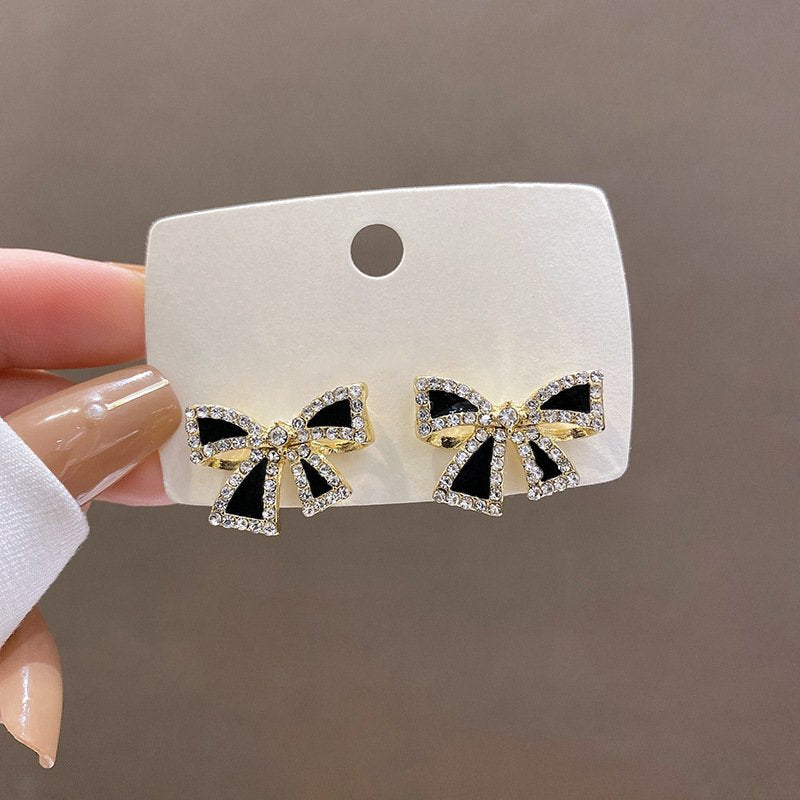 Heart Bow Earrings