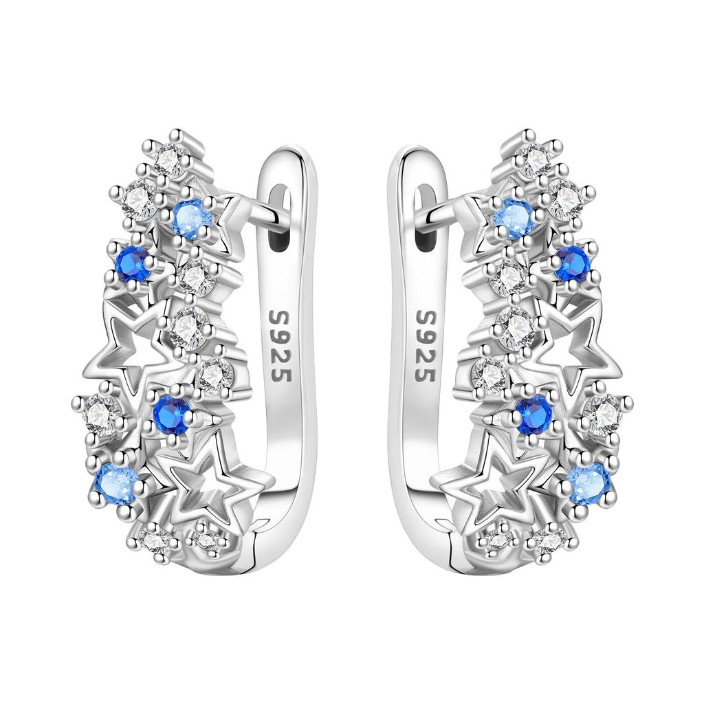 Blue Star River Earrings Women