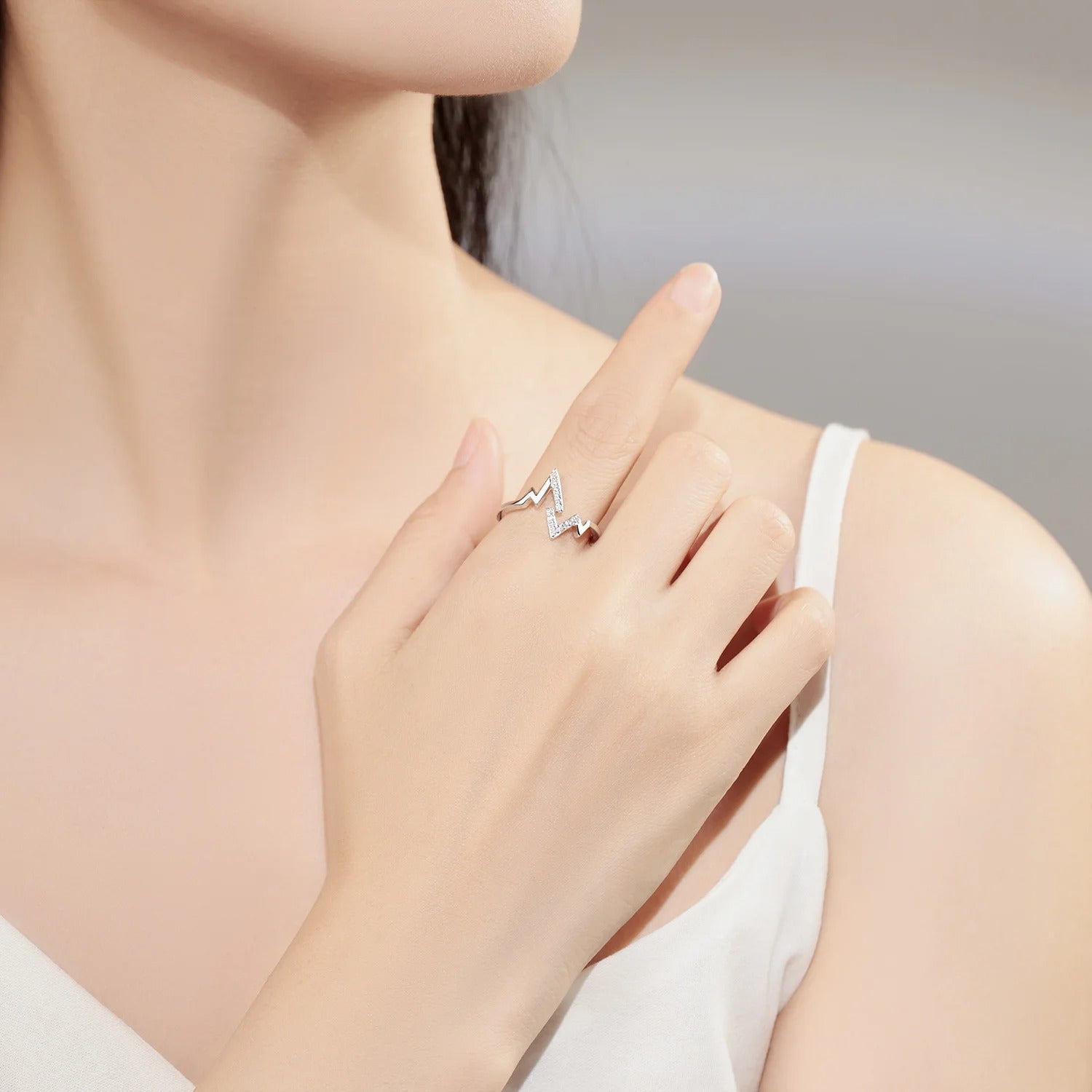 Irregular Design Opening Ring